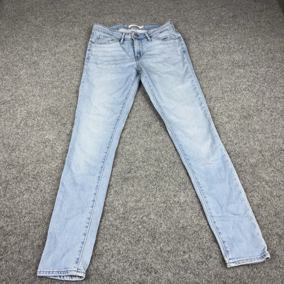 Levi's Denim - Levi's 711 Skinny Jeans Women's Size 26 Light Wash Stretch Blue Denim Casual